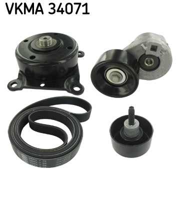 SKF Keilrippenriemensatz VKMA 34071